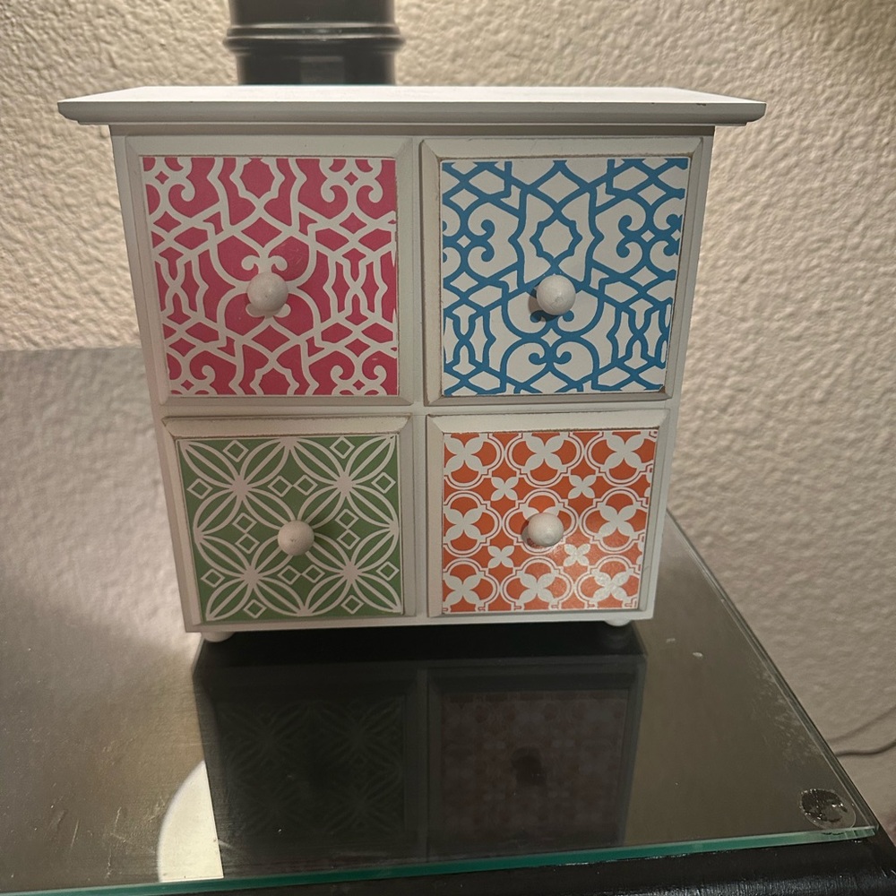 Colorful Miniature Drawer Organizer